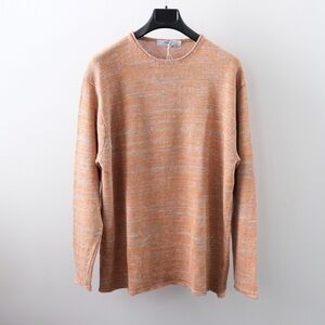 Inis Meain Orange Marl Linen Tunic